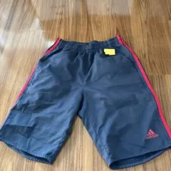 adidas アディダス ハーフパンツ ショートパンツ 紺　明治　八王子　明八