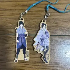 NARUTO ニジゲンノモリ 忍里 缶バッジスタンド 京風 ナルト サスケ