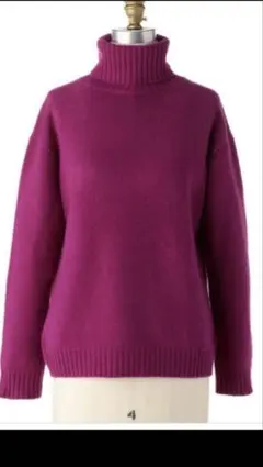 DRAWER カシミア ニット 7G カシミヤ　ドゥロワー　タートル