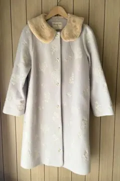 フランシュリッペ　刺繍コートひそひそ話し ひそひそばなしコート l franche lippee