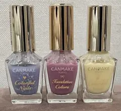 CANMAKE ネイルカラーセット 3色
