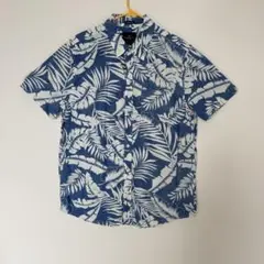AMERICAN EAGLE 半袖シャツ 葉柄