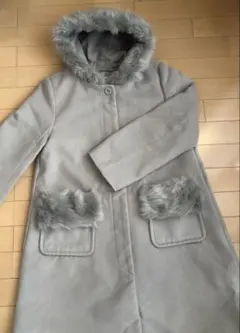 earth music&economy コート　ライトグレー　Mサイズ