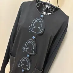 サメ カーディガン