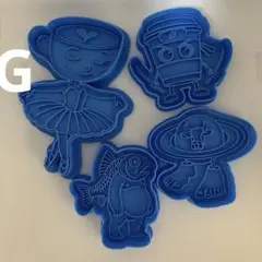 イタリアン・ブレインロット クッキー型 3Dプリンター製ク4個セット