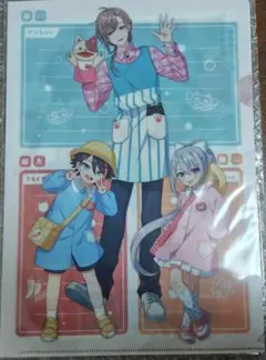 叶、三枝明那、樋口楓　エイプリルフール　クリアファイル