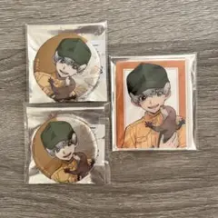 Dr.STONE 東武動物公園 コラボ 西園寺羽京 缶バッジ カード