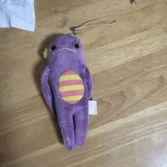 モケケ ストラップ 紫