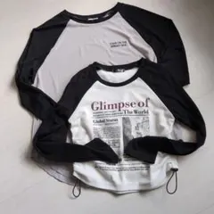 長袖カットソー　2枚セット