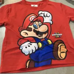 【新品未使用】マリオ Tシャツ サイズ110 赤