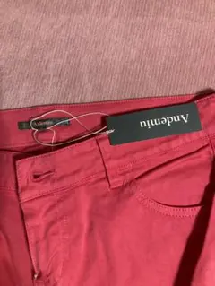 Andemiu 赤 スリムフィットパンツのサムネイル