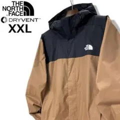 ノースフェイス マウンテンパーカー US限定(XXL)茶 黒 180915