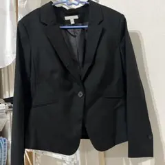 H&M ブラック ブレザー EUR 42 / UK 14