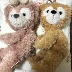 ダッフィ✖️シェリーメイ　ぬいぐるみポーチセット