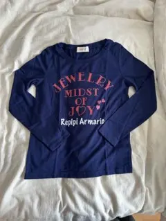 レピピアルマリオ ネイビー 長袖カットソー