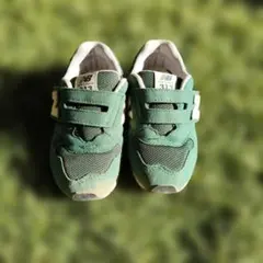 New Balance 313 グリーン キッズシューズ