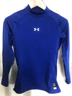 アンダーアーマー　コールドギア 長袖アンダーシャツ YXL ブルー 160