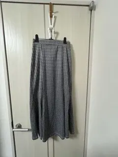 ギンガムチェック フレアスカート Fサイズ