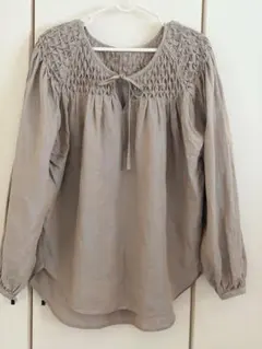 美品◆ロートレアモン◆シャーリングデザイン チュニック