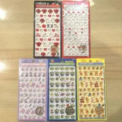 正規品　ボンボンドロップシール　ミニ　5種　ベイマックス　エイリアン　プーさん