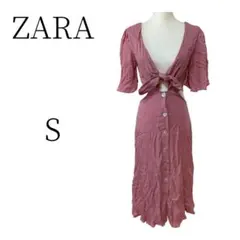 ZARA ワンピース　ウィメンズ　半袖