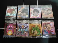 未開封！美品！ドラゴンボール 超戦士シールウエハース超 シール８枚セット