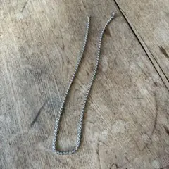 ボックスチェーン、ベネチアンチェーン　ネックレス