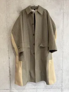KIDILL 18AW オーバーサイズチェックトレンチコート - メルカリ