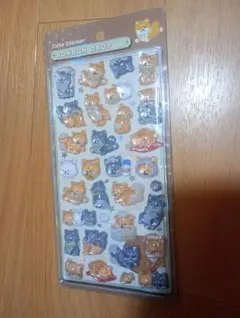 【正規品、新品未開封品】ボンボンドロップシール 和柄　柴犬