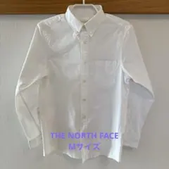 ノースフェイス　ボタンダウンシャツ　ホワイト　Mサイズ　品番NR11761