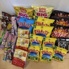 お菓子 詰め合わせ 大量 まとめ売り ポテチ カラムーチョ チョコ スナック菓子