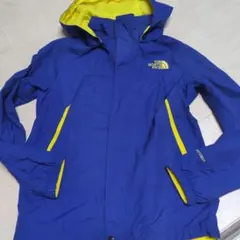 THE NORTH FACE キッズ ジャケット ブルー イエロー
