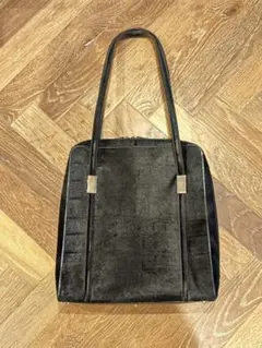 GUCCI ハラコ トートバッグ ブラック