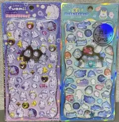 KAMIO JAPAN ジュエルプチドロップ シール 2種セット ふあみい 光る