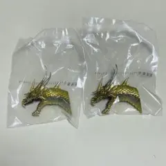 ゴジラ一番くじ モンスターヘッドマグネット キングギドラ2点セット