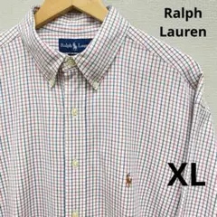 Ralph Lauren オックスフォードBD長袖シャツXL