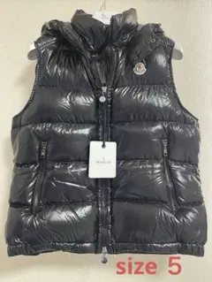 MONCLER BORMES XXL（サイズ5） ブラック 今週末迄になります！
