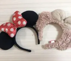 ミニー＆シェリーメイ　カチューシャ2点セット