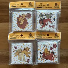【最新作】セリア ライオンキング ミニアートパネル7cm 4点フルコンプ