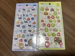 【正規品】ボンボンドロップシール　たまごっち　2枚セット　くちぱっち　みみっち