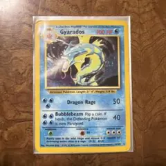 ポケモンカード 海外限定加工 ギャラドス リバースホイル 英語 初代