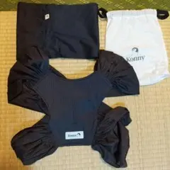 Konny サマーメッシュ 抱っこひも XS ダークグレー