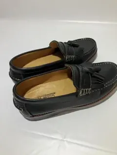 タッセルローファー（ブランド：Selden Venture） 黒　本革　美品