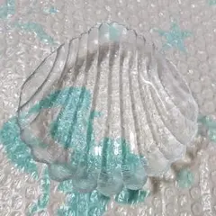 トレー/ガラス/貝殻型