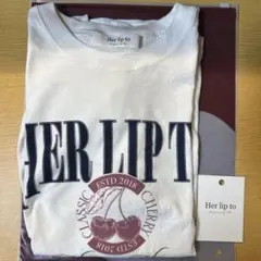 2025年最新】herlipto チェリー tシャツの人気アイテム - メルカリ