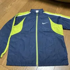 Nike ナイロンジャケット M ネイビー/ライムグリーン