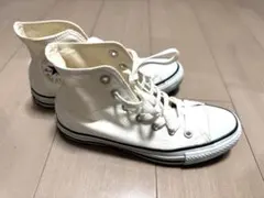 コンバース オールスターホワイト ハイカットスニーカー