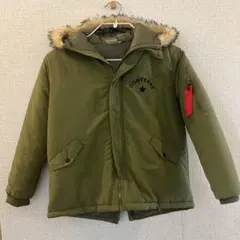 CONVERSE フード付き中綿ダウンコート130