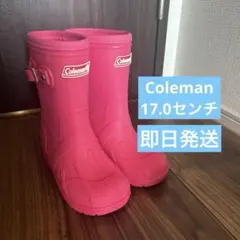 Coleman キッズ レインブーツ ピンクのサムネイル
