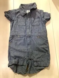 babyGap ストライプ柄 ロンパース 6-12M